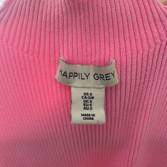 🔴knit racer tank top in hot pink neon - Picture 4 of 4